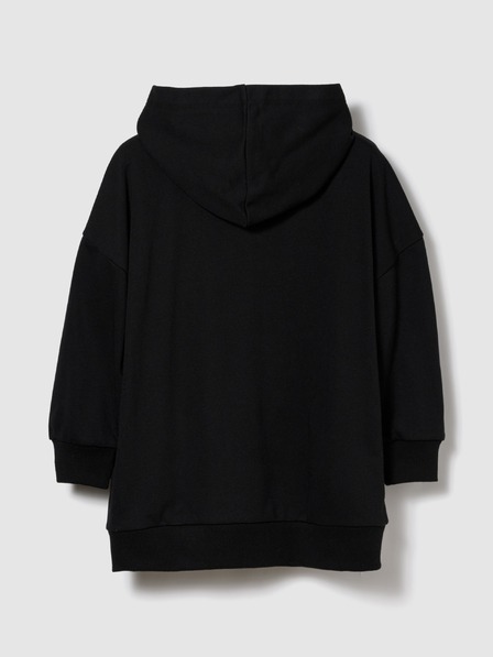 GAP Detské mikinové oversize šaty VintageSoft GAP