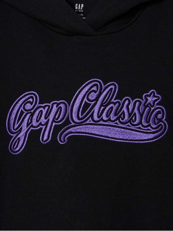 GAP Detské mikinové oversize šaty VintageSoft GAP