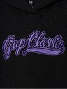 GAP Detské mikinové oversize šaty VintageSoft GAP
