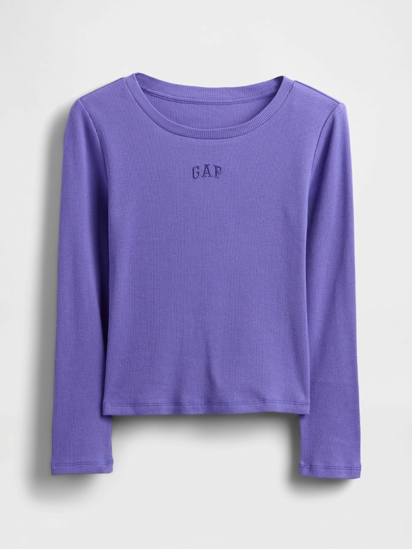 GAP Detské rebrované tričko GAP