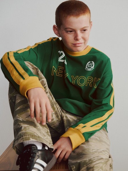 GAP Detské oversize tričko GAP