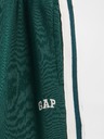 GAP Detské tepláky fleece logo army GAP