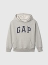 GAP Detská mikina s logom a fleece GAP