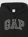 GAP Detská zateplená sherpa mikina GAP