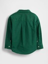GAP Detská oversize popelínová košeľa Oxford GAP