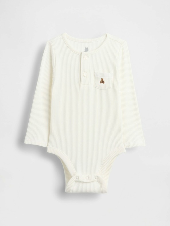 GAP Baby rebrované body Unisex GAP