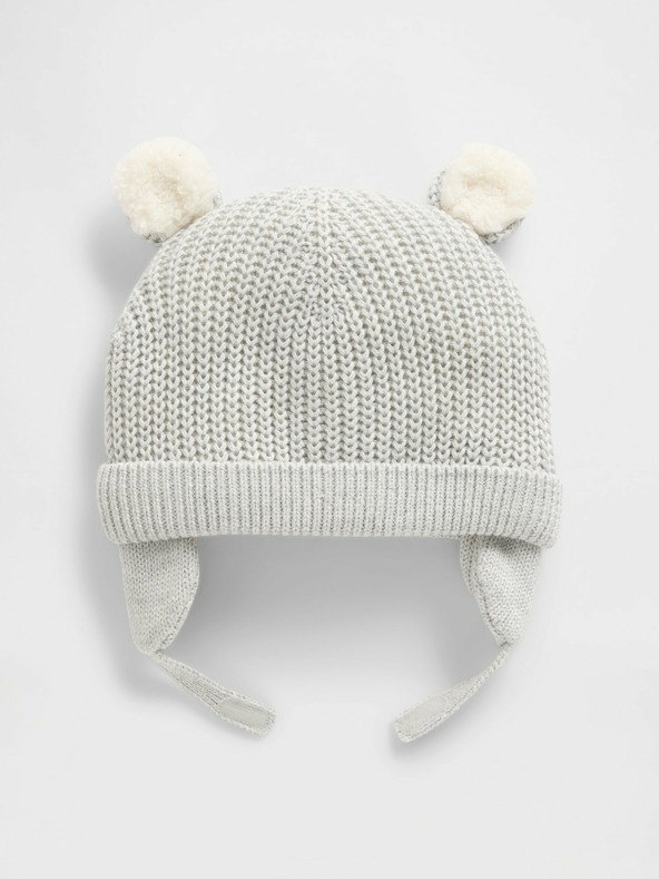 GAP Baby zateplená sherpa čiapka Unisex GAP