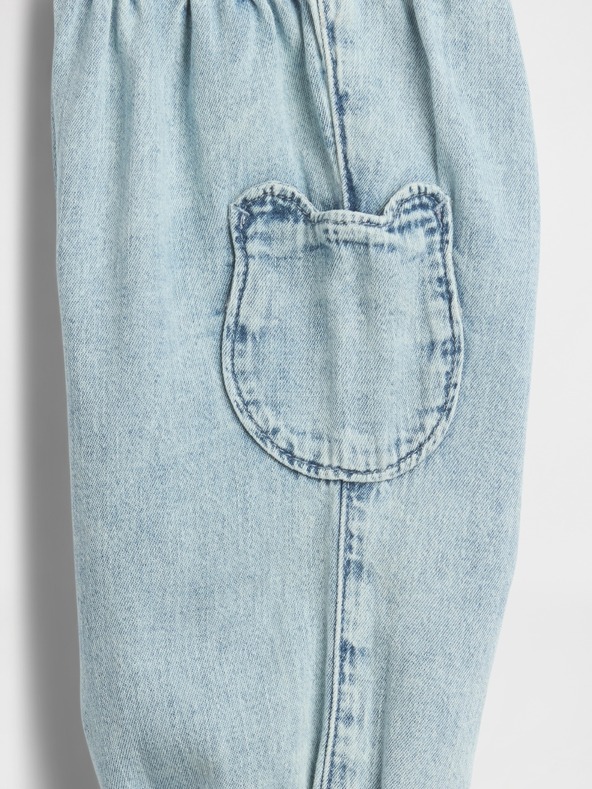 GAP Baby džínsy Bear Pocket Joggers Unisex GAP