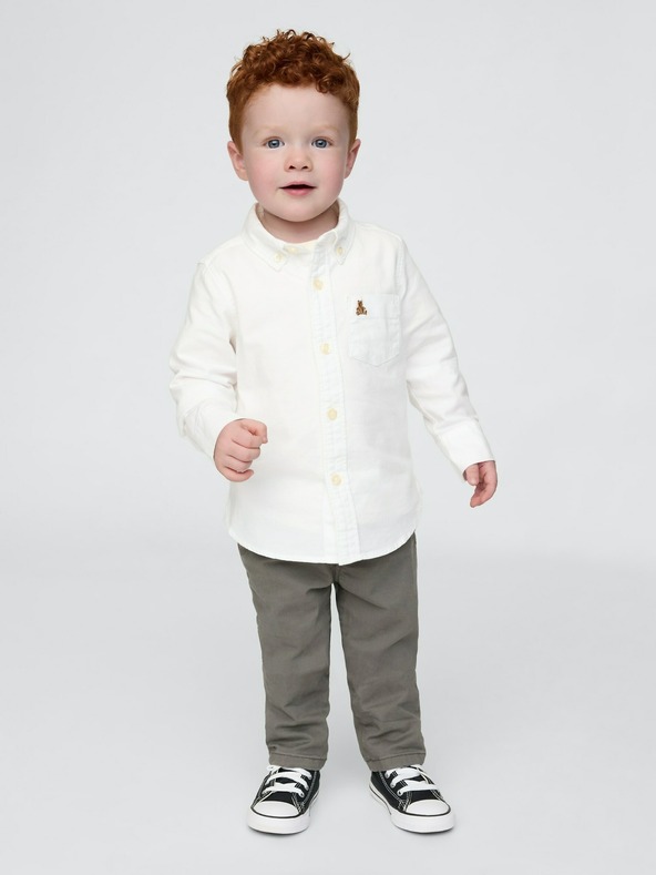 GAP Baby nohavice khaki stretch GAP