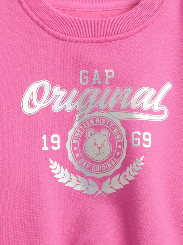 GAP Baby mikina s logom VintageSoft GAP