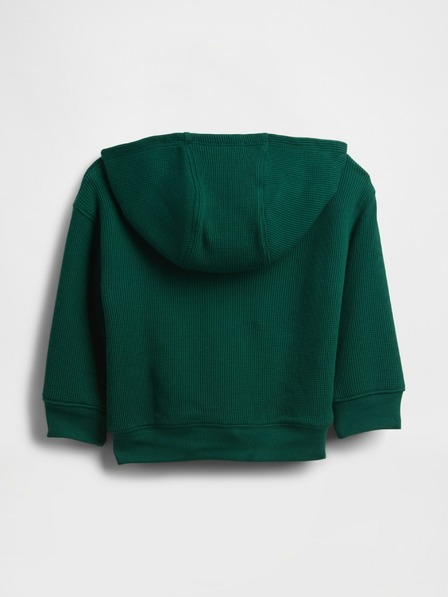 GAP Baby zateplená mikina s vaflovým vzorom GAP