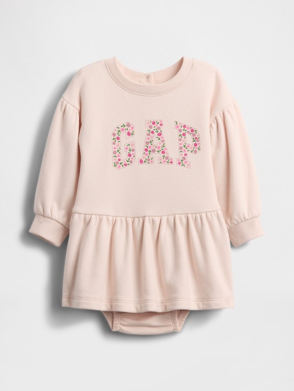 GAP Baby mikinové šaty Gap & Disney GAP