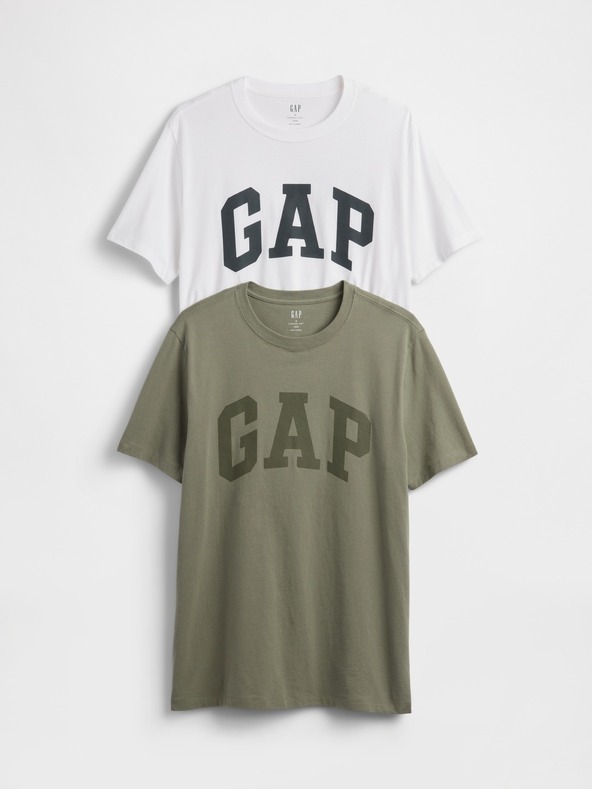 GAP Tričko s logom Everyday Soft, 2 ks GAP