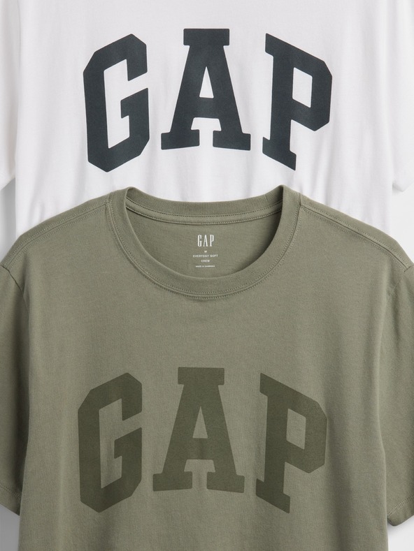 GAP Tričko s logom Everyday Soft, 2 ks GAP
