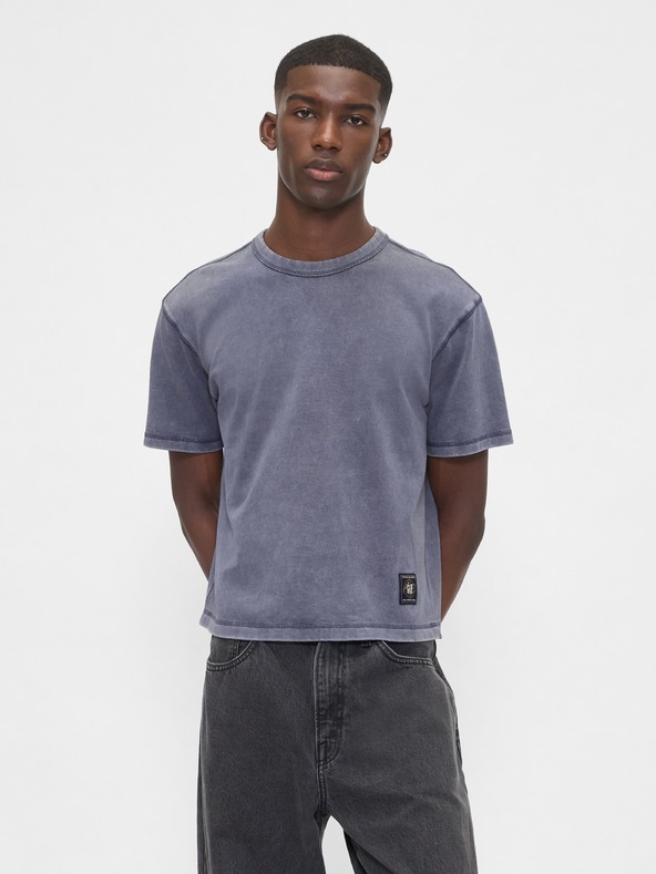 GAP Crop tričko Heavyweight GAP