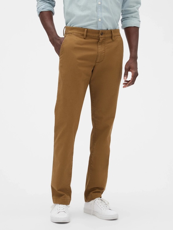 GAP Nohavice modern khaki in slim fit GapFlex GAP