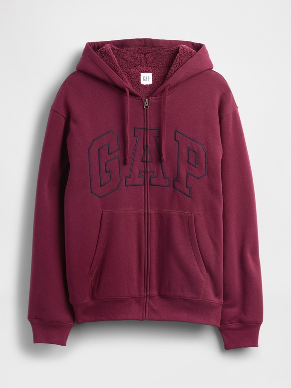 GAP Zateplená mikina s logom GAP