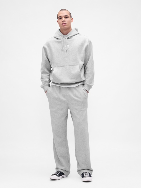 GAP Oversize mikina s logom Heavyweight GAP