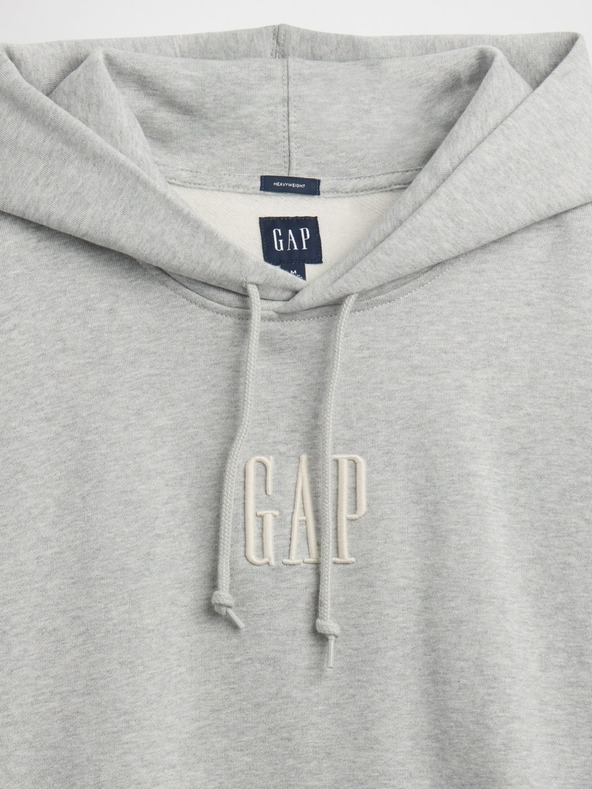 GAP Oversize mikina s logom Heavyweight GAP