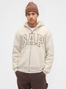 GAP Zateplená mikina s logom GAP