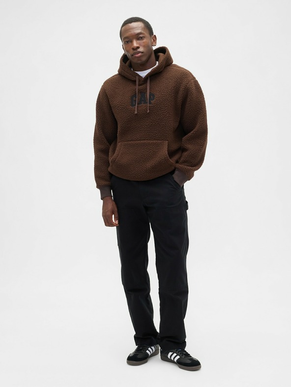 GAP Sherpa mikina s logom GAP