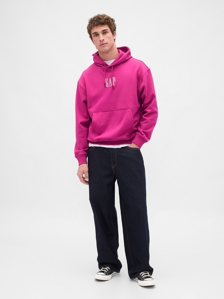 GAP Oversize mikina s logom Heavyweight GAP