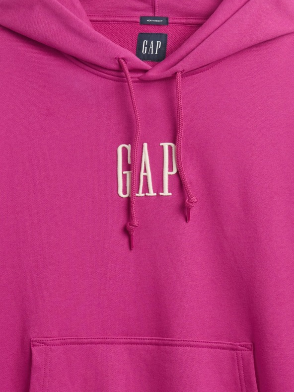 GAP Oversize mikina s logom Heavyweight GAP