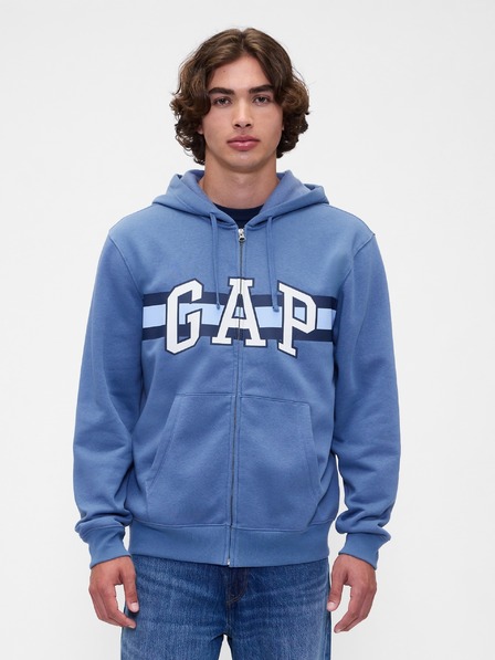 GAP Mikina na zips s logom GAP