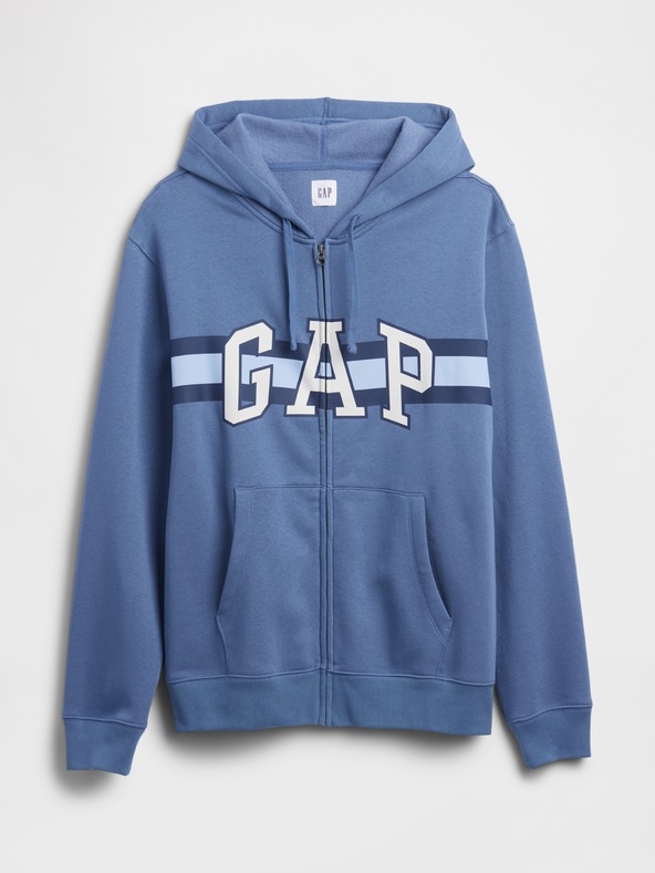 GAP Mikina na zips s logom GAP
