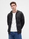 GAP Mikina s logom a fleece GAP