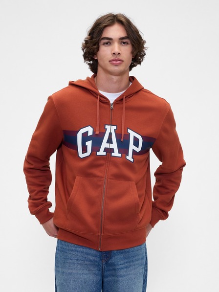 GAP Mikina na zips s logom GAP