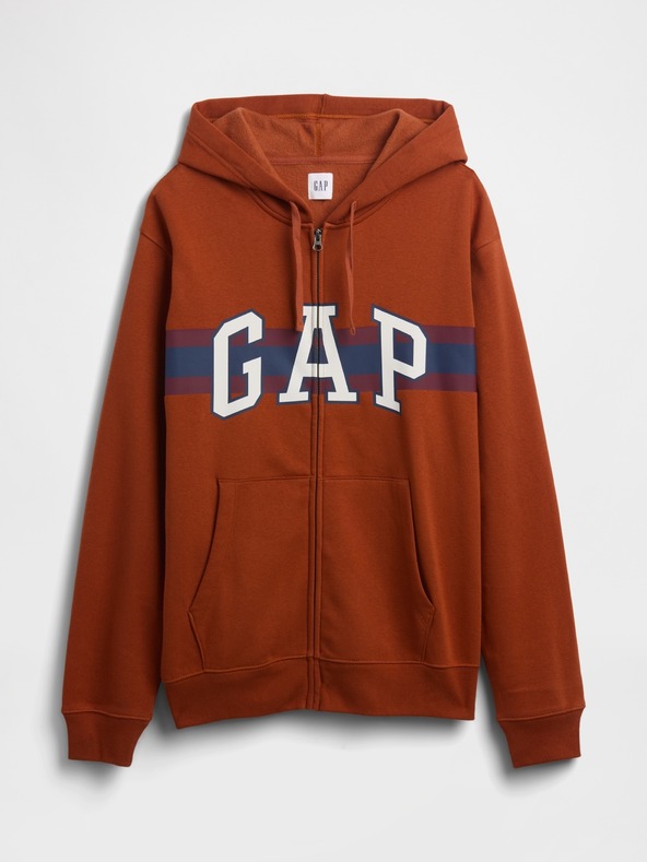 GAP Mikina na zips s logom GAP