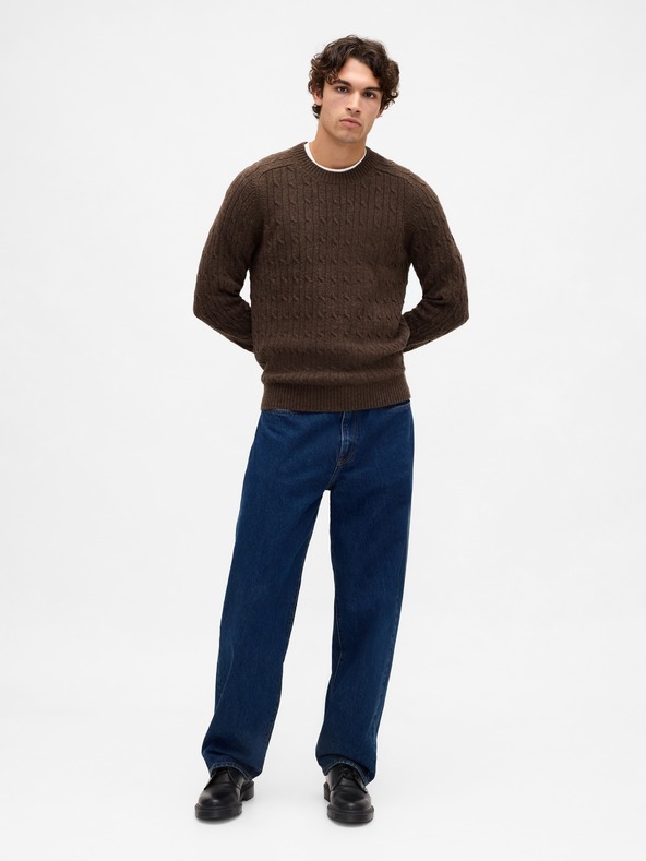 GAP Pletený sveter z merino vlny GAP