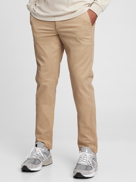 GAP Nohavice khaki slim fit GapFlex GAP