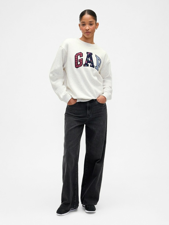 GAP Oversize mikina s logom GAP