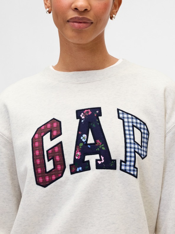 GAP Oversize mikina s logom GAP