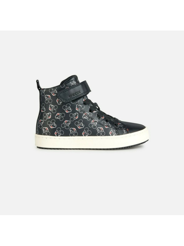 Geox Čierne dievčenské tenisky Geox Kalispera