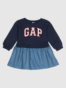 GAP Baby šaty s logom GAP
