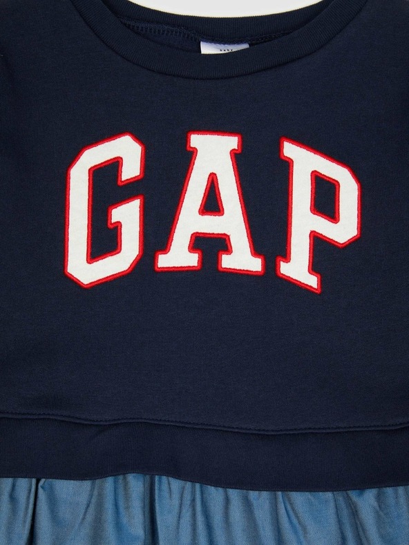 GAP Baby šaty s logom GAP