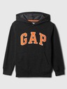 GAP Detská mikina s logom a fleece GAP