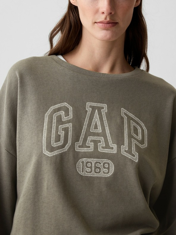 GAP Mikina s logom oversize GAP
