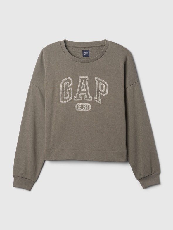 GAP Mikina s logom oversize GAP