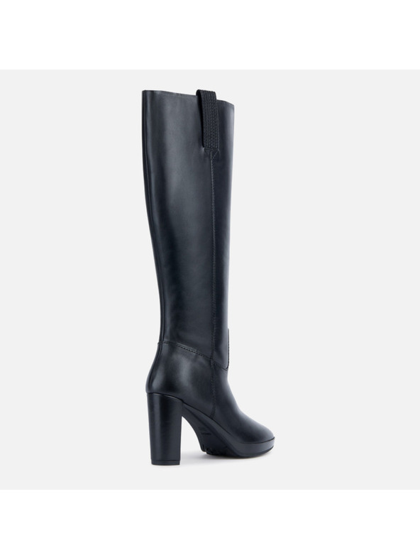 Geox Čierne dámske čižmy Geox Walk Pleasure 85