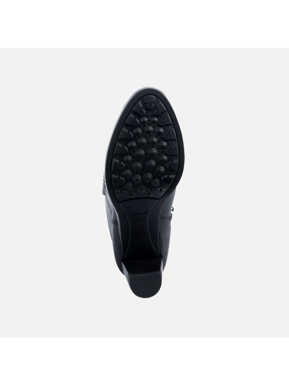 Geox Čierne dámske čižmy Geox Walk Pleasure 85