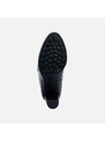 Geox Čierne dámske čižmy Geox Walk Pleasure 85