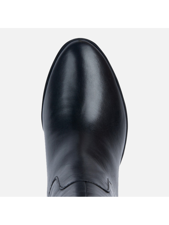 Geox Čierne dámske čižmy Geox Walk Pleasure 85