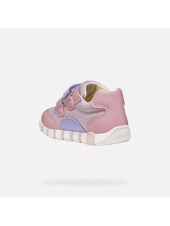 Geox Dievčenské prvé kroky Geox Iupidoo Ružová