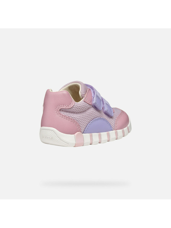 Geox Dievčenské prvé kroky Geox Iupidoo Ružová