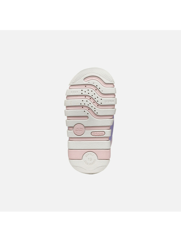 Geox Dievčenské prvé kroky Geox Iupidoo Ružová