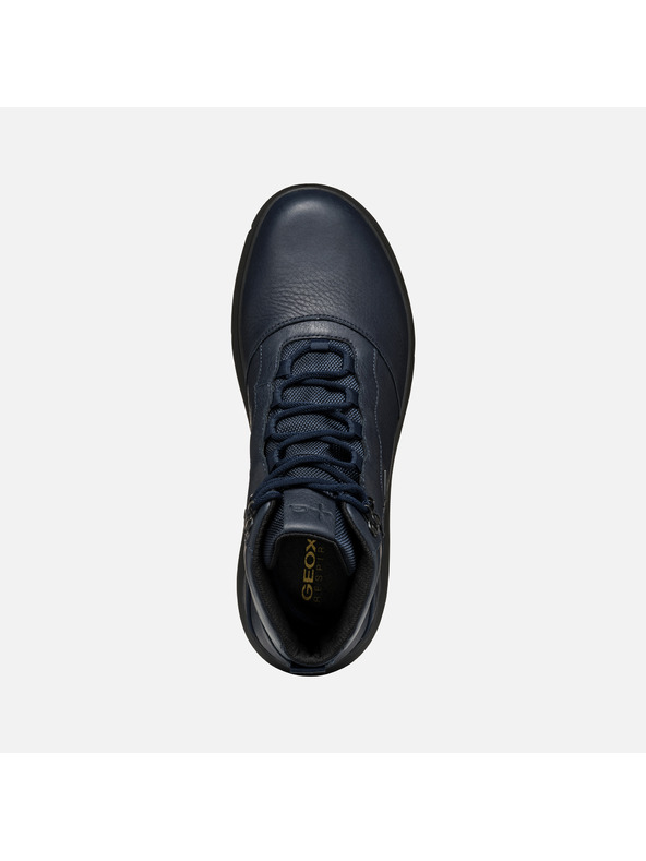 Geox Tmavomodré pánske členkové topánky Geox Nebula + Grip AB